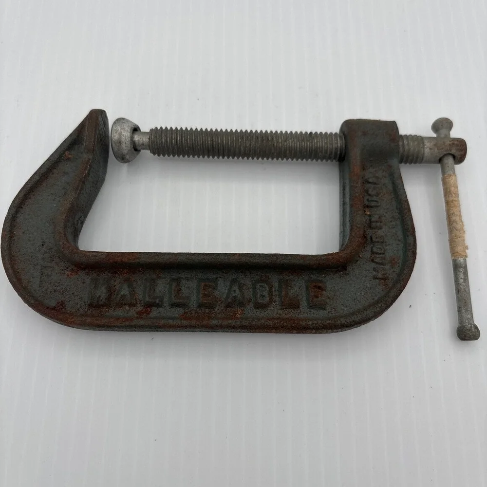Craftsman 3 Inch C-Clamp 66673 Malleable Vintage USA